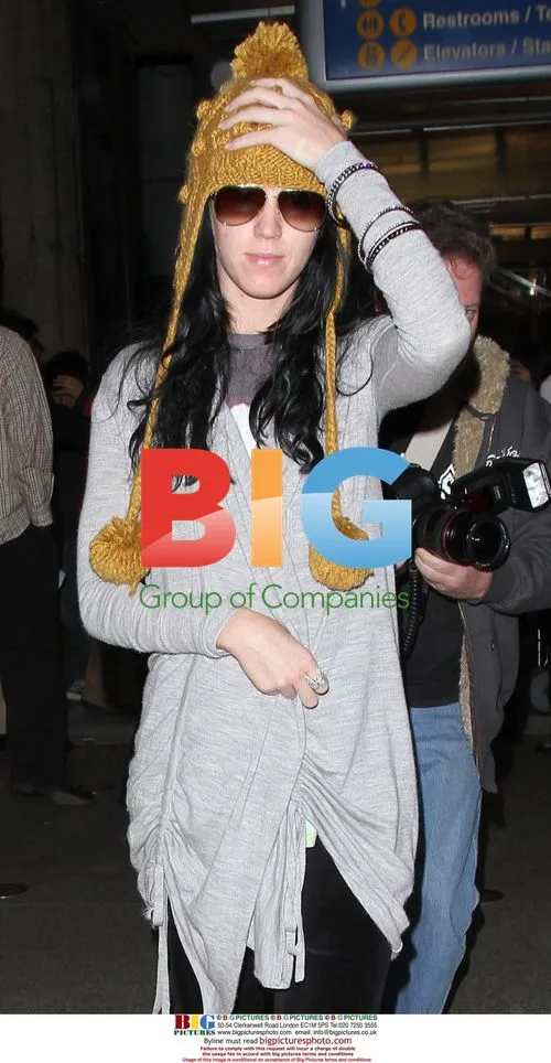 Katy Perry at LAX Airport