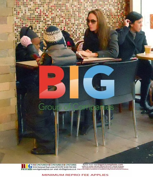 Brad Pitt and Angelina Jolie with kids in NYC