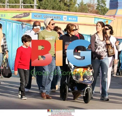 Jennifer Lopez and Family at Disney