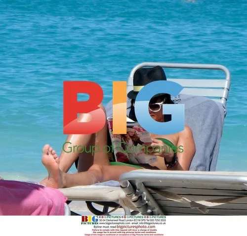 Thomas Kretschmann and Shermine Shahrivar in St Barth