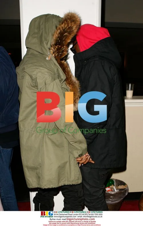 Kanye West and Amber Rose shopping in LA