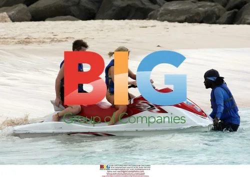 Sugababes on Caribbean Water Scooter