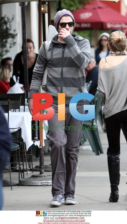Zachary Quinto Leaving Yoga Class