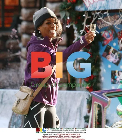 Sinitta at Winter Wonderland with Kids