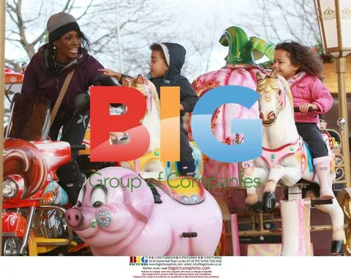 Sinitta at Winter Wonderland with Kids