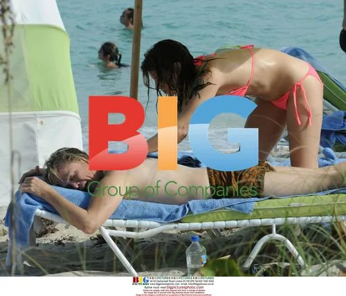 Paul McCartney's Guitarist Brian Ray at the Beach