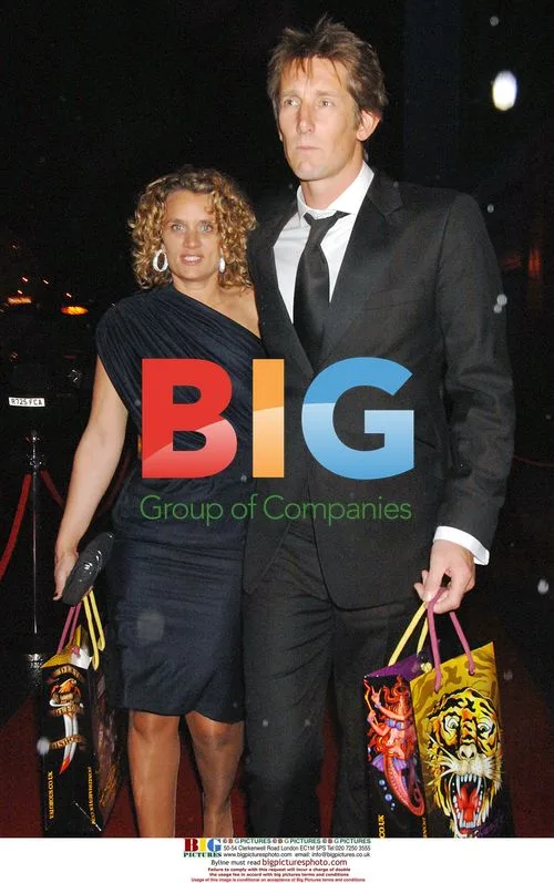 Edwin van der Sar and wife at UNICEF gala