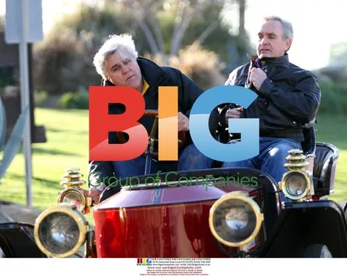 Jay Leno drives vintage Stanley Steamer
