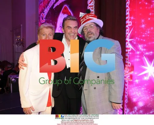 Celebrities at Queenies Christmas party