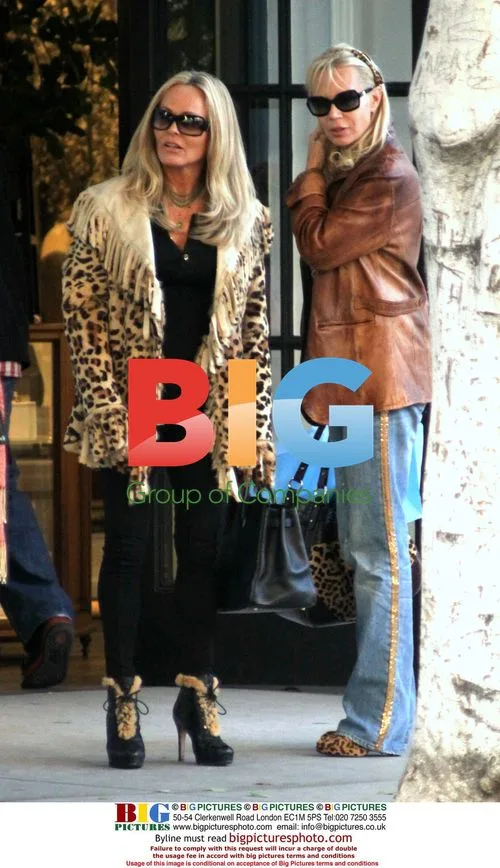 Alexis Bellino and Tamra Barney filming "Real Wives of Orange County"