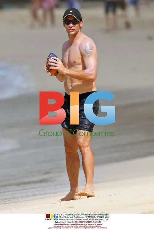 Andriy Shevchenko and Wife Relax on Caribbean Beach