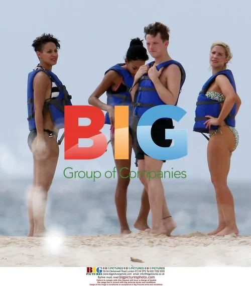 Sugababes ride water scooter