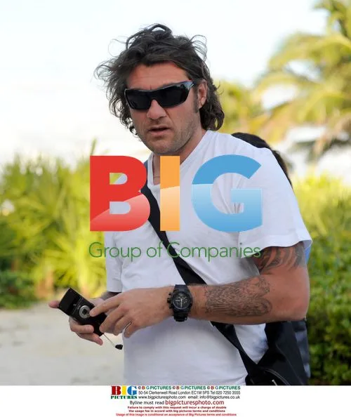 Christian Vieri and Melissa Satta on Miami Beach