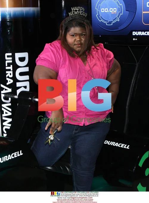 Gabourey Sidibe at Duracell in Times Square