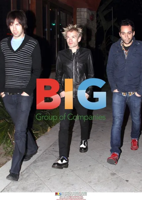 Sum 41 members photographed in LA