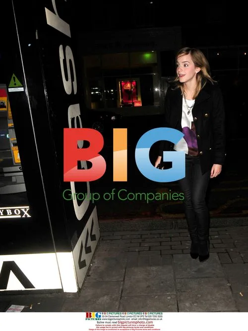 Emma Watson Surprised in London