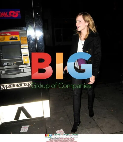 Emma Watson Surprised in Islington