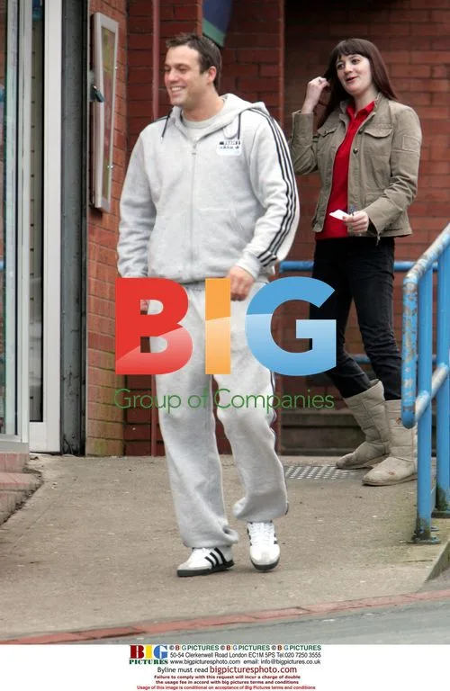 Jamie Lomas stops for fans in Cheshire