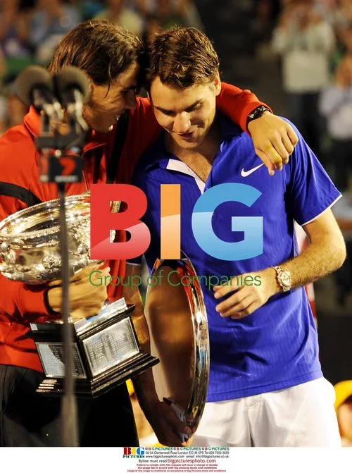 Nadal consoles Federer after Australian Open win