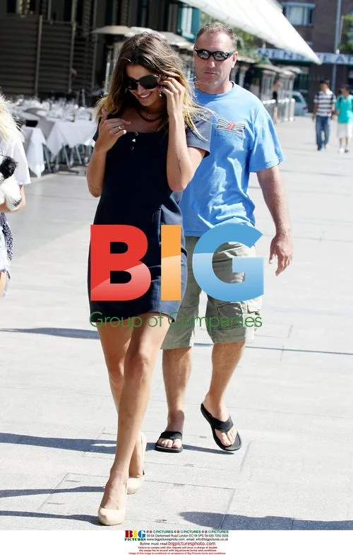 Cheyenne Tozzi with new security guard