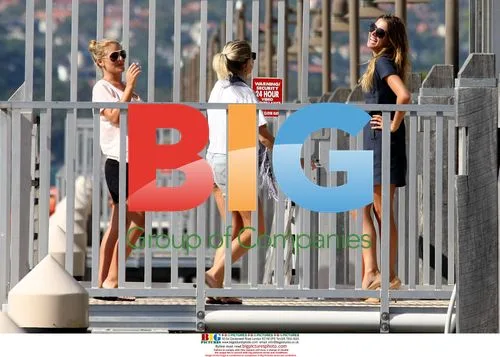 Cheyenne Tozzi with personal security guard