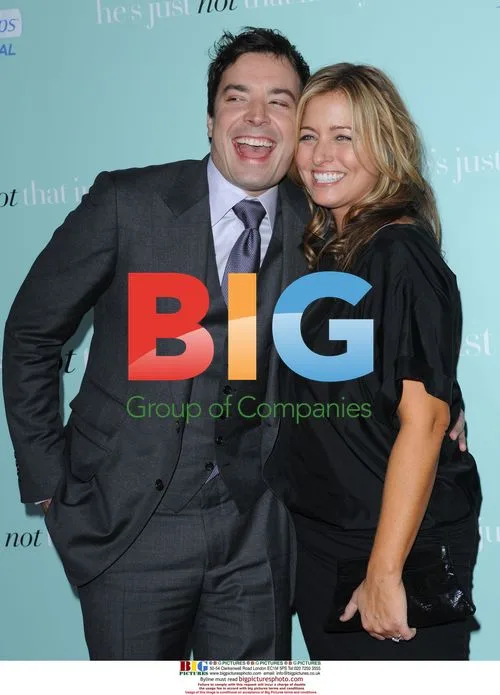 Jimmy Fallon and wife at "He's Just Not That Into You" premiere