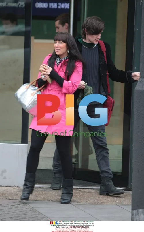 Dr Who star Matt Smith with sister Laura Jayne