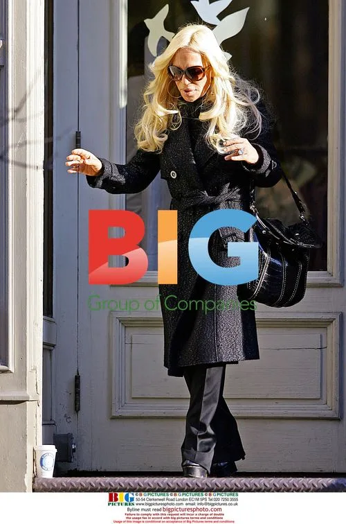 Donatella Versace Shopping at Anthropologie