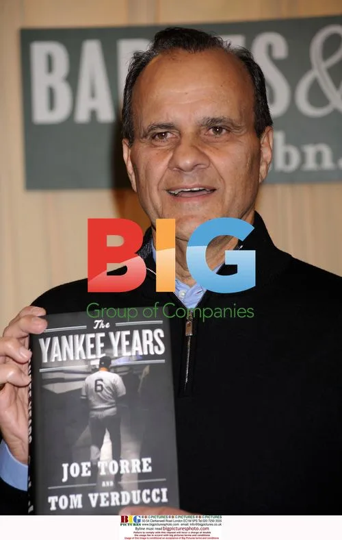 Joe Torre signs copies of new book in NYC