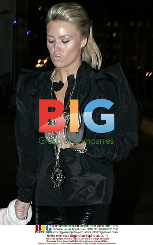 Alex Curran at Pussycat Dolls Gig