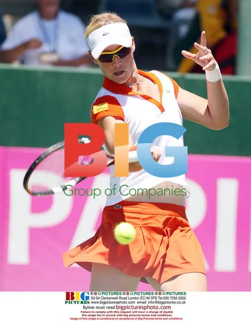 Samantha Stosur plays for Australia in Federation Cup