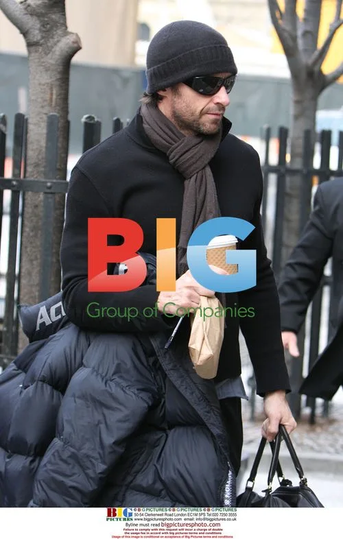 Hugh Jackman Grabs Coffee in West Village