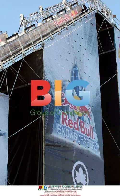 Shaun White Competes in Red Bull Snowscapers