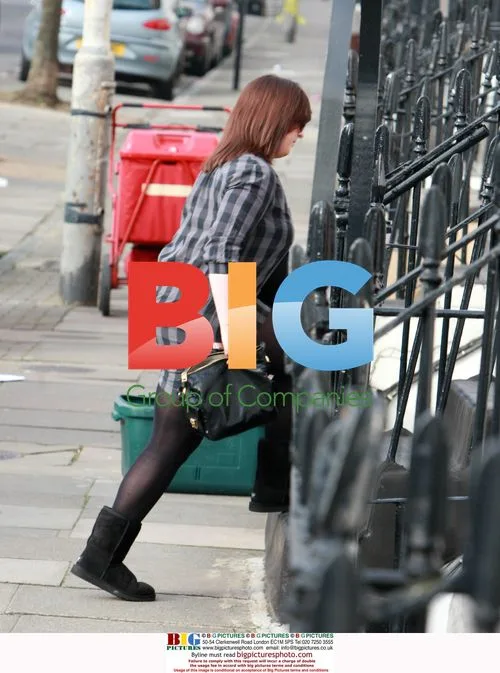 Natalie Cassidy out in North London