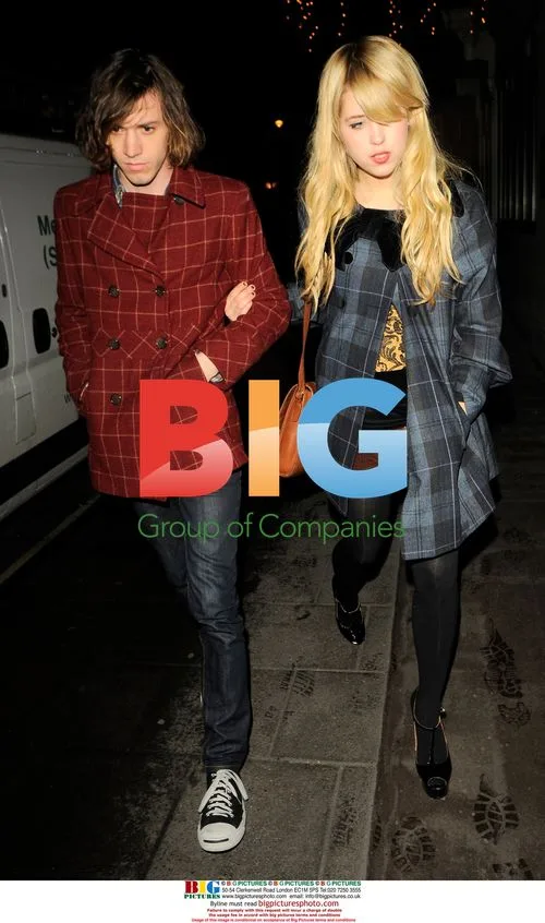 Peaches Geldof's Busy Night Out in London
