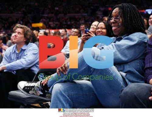 Whoopi Goldberg at Celtics vs Knicks Game