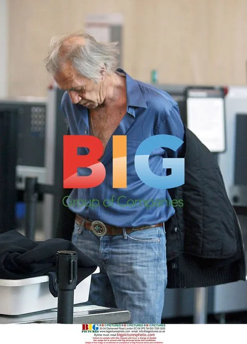 David Carradine Travels Through LAX