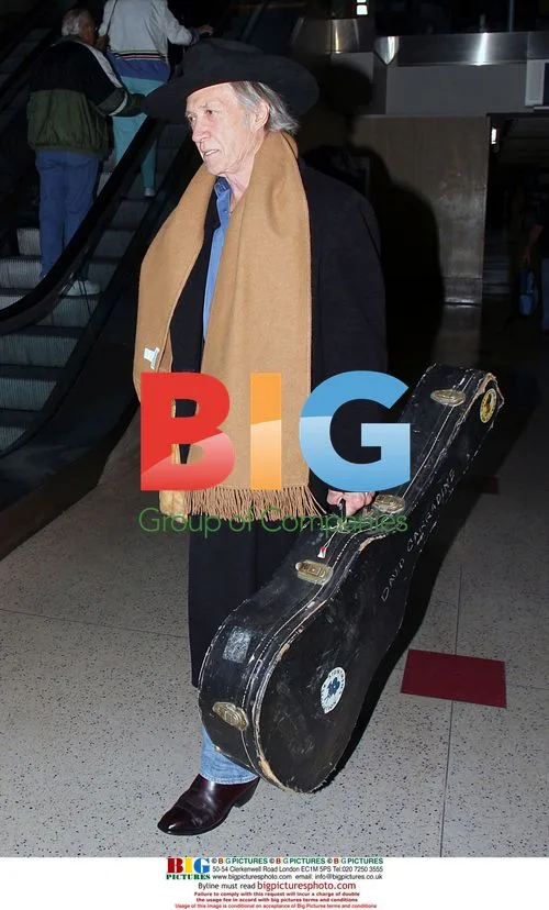 David Carradine at LAX Airport
