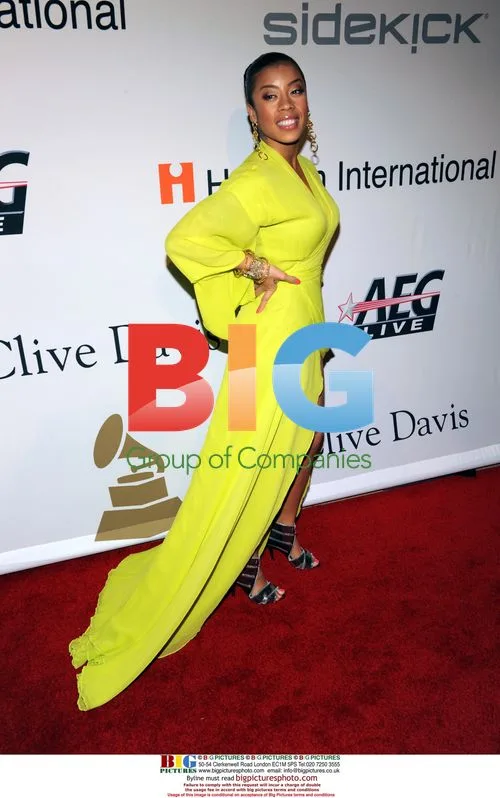 Keyshia Cole at Clive Davis Pre-Grammy Party