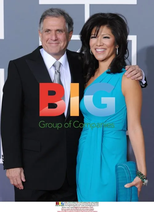 Julie Chen and Leslie Moonves at 51st Grammy Awards