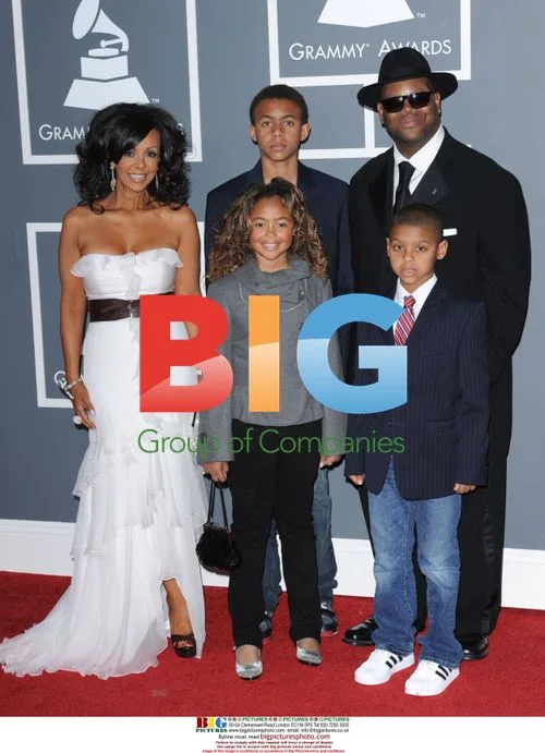 Jimmy Jam and family at GRAMMY Awards