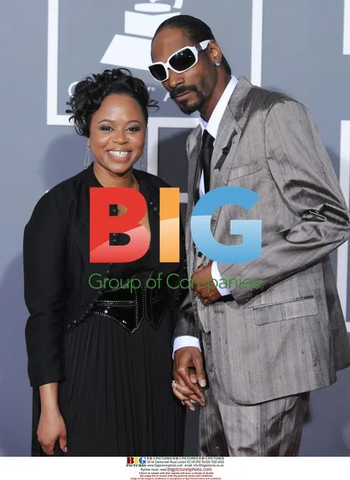 Snoop Dogg and wife Shante at 51st Grammy Awards