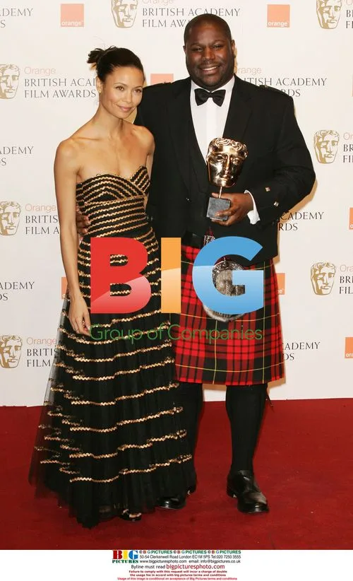 Thandie Newton and Steve Mcqueen at BAFTA