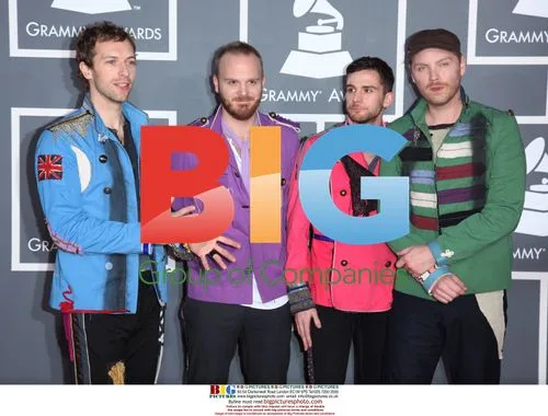 Coldplay at 51st Grammy Awards