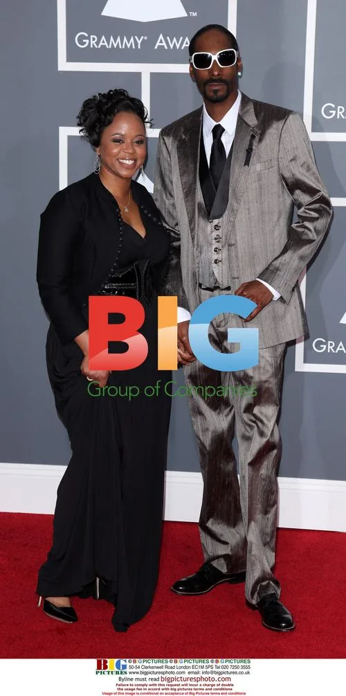 Snoop Dogg and Shante Broadus at 2009 Grammys