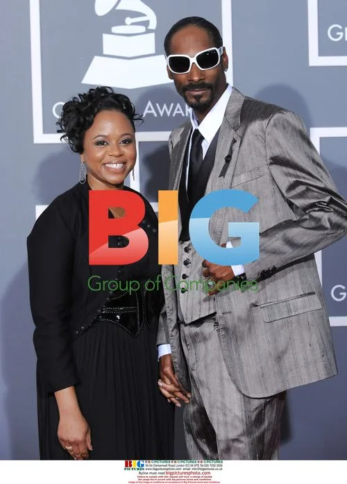 Snoop Dogg and wife Shante at 51st Grammy Awards