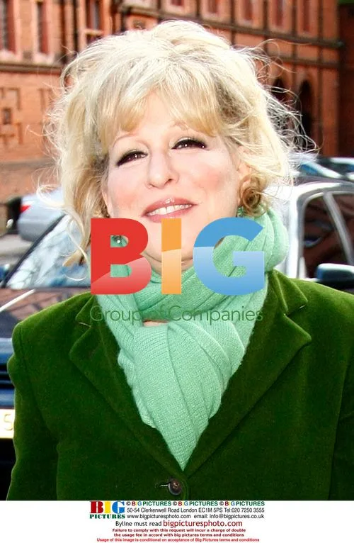 Bette Midler visits London