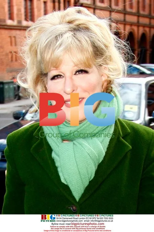 Bette Midler visits London