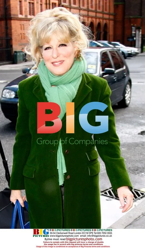 Bette Midler visits London