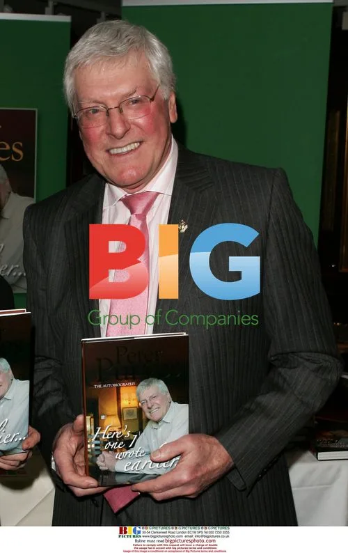 Peter Purves hosts autobiography launch party